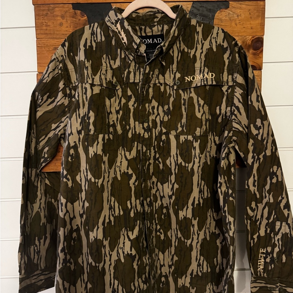 Nomad Beige,Black and Brown Patterned Shirt